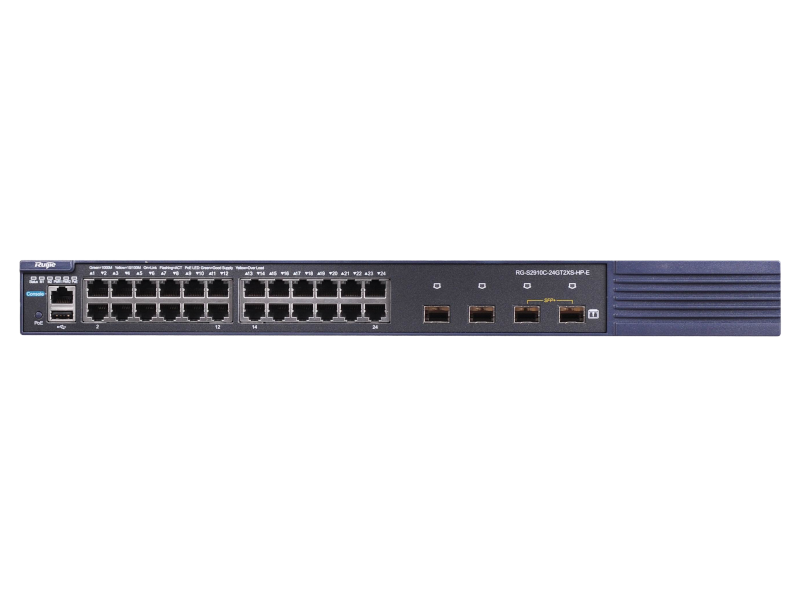 Ruijie RG-S2910C-24GT2XS-HP-E Managed PoE Switch