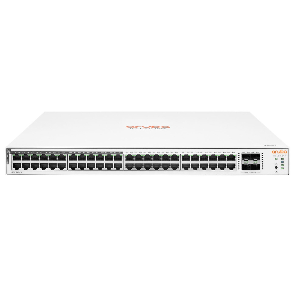 HPE Networking Instant On Switch 1930 48G 4SFP+370W, capa 2+ administración inteligente (JL686B)