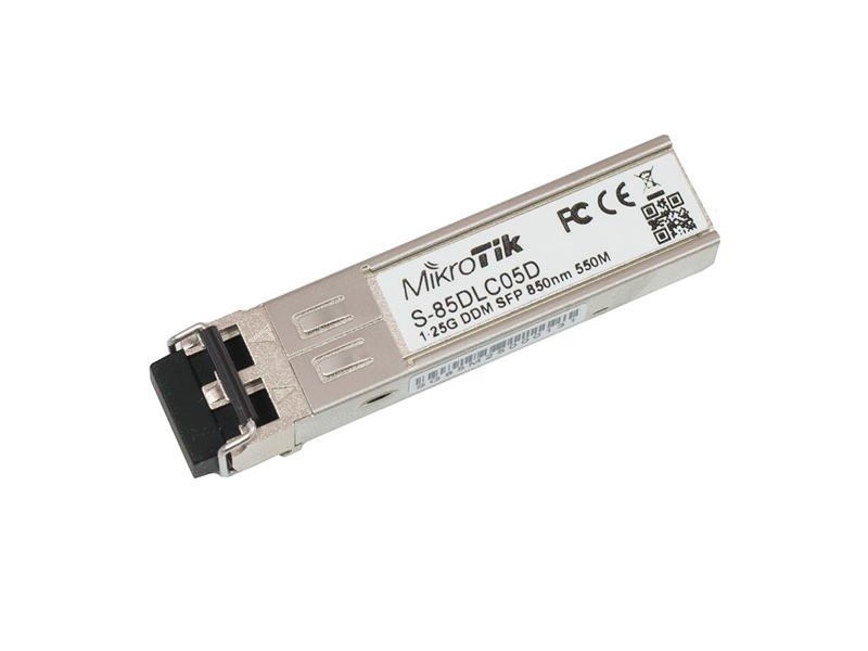 Mikrotik S85DLC - Fifra Optical SFP 1G SFP (1.25G) 550m Multimode SFP Module