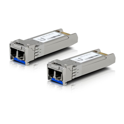 [UBN-UACC-OM-SM-10G-D-2] Ubiquiti UACC-OM-SM-10G-D-2 Singlemode fiber module, duplex, 10Gbps, Pack 2